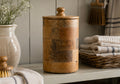 Natural Mango Wood Storage Box/ Canister – 23cm