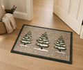Winter Trees Christmas Indoor Doormat