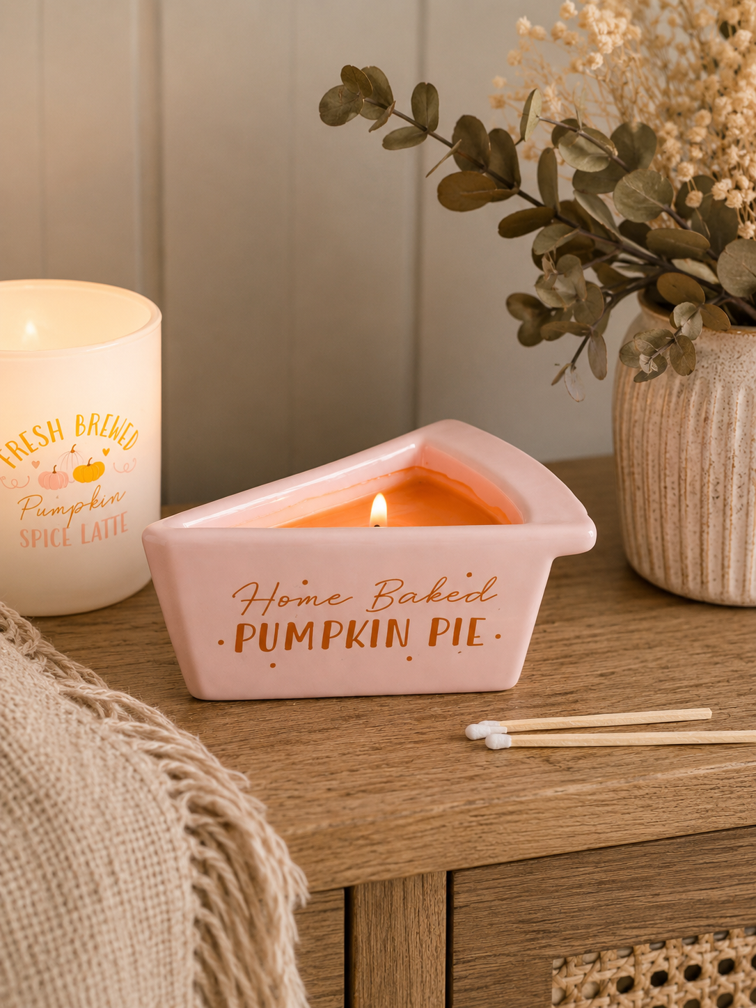 Home Baked Pumpkin Pie Scented Candle