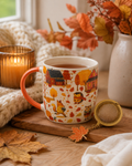 Creature Comforts Autumn Mug & Tea Strainer Set