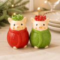 Pigs in Blankets Christmas Salt & Pepper Shakers