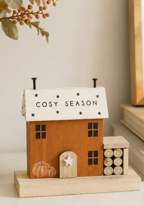 Cosy Season Wooden Display House
