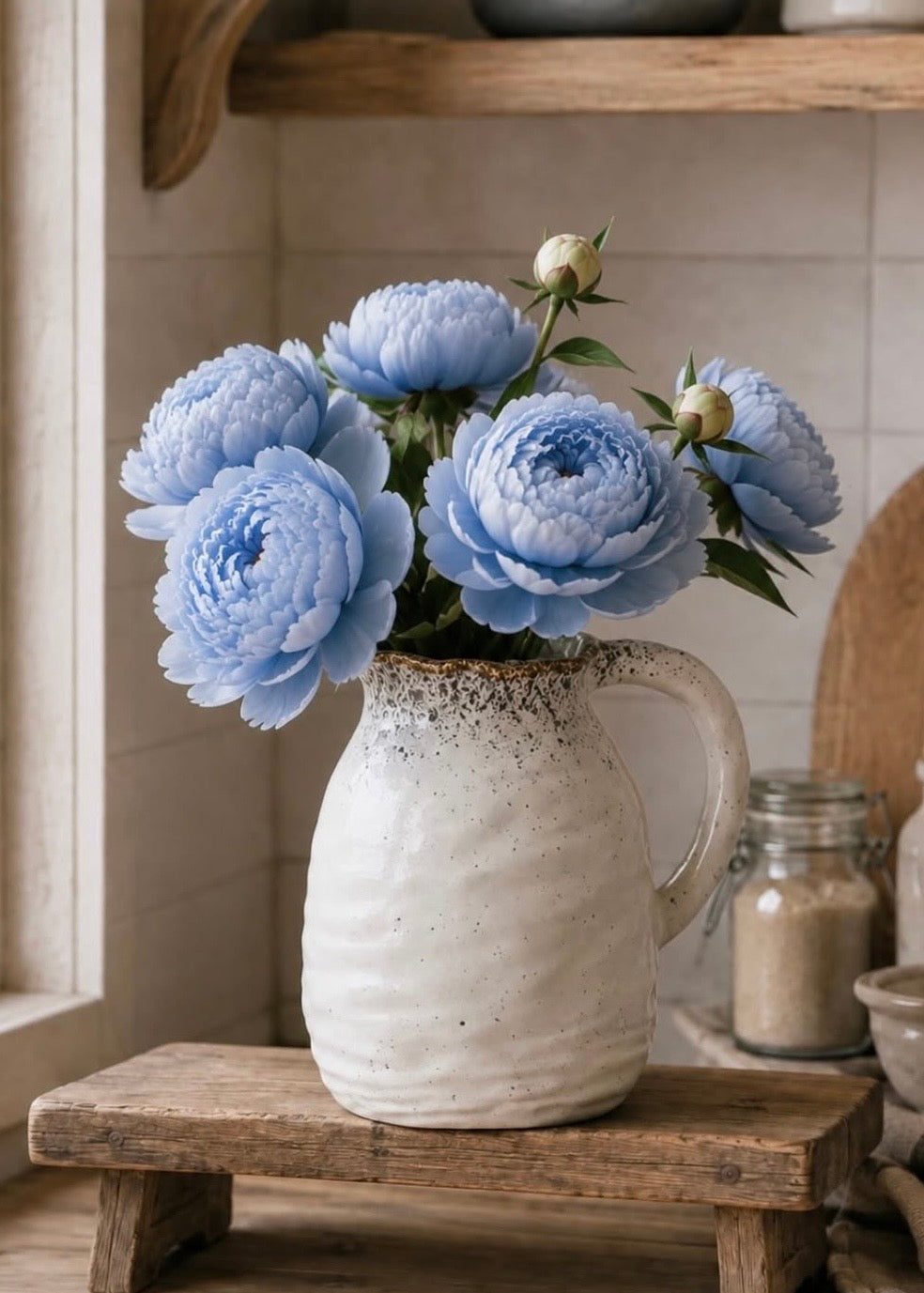 Meadow Stoneware Jug