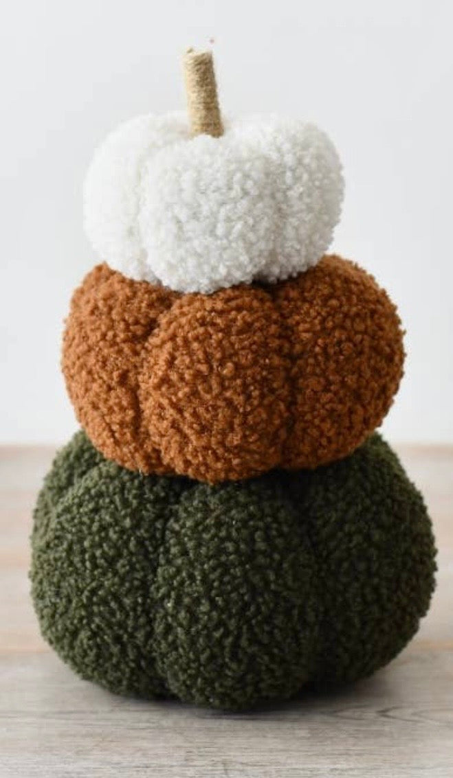 Sherpa Pumpkin Stack 22cm