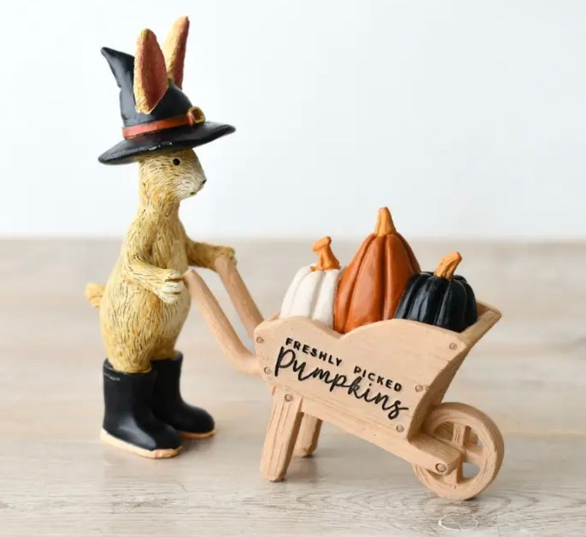 Jasper Rabbit Pumpkin Patch Figure